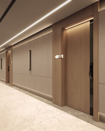 Almaan 101 JVC Project Corridor