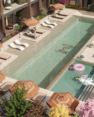 Almaan 101 JVC Project Pool View